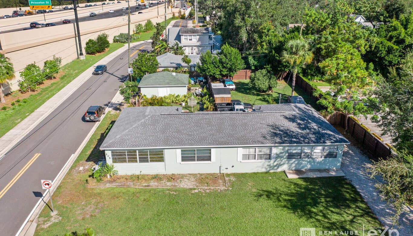 Central Florida residential home — aerial exterior from a past Ben Laube Homes listing
