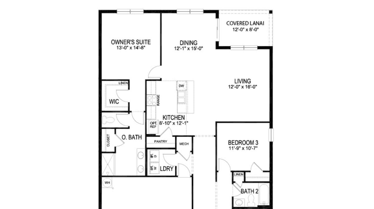 Aria floor plan