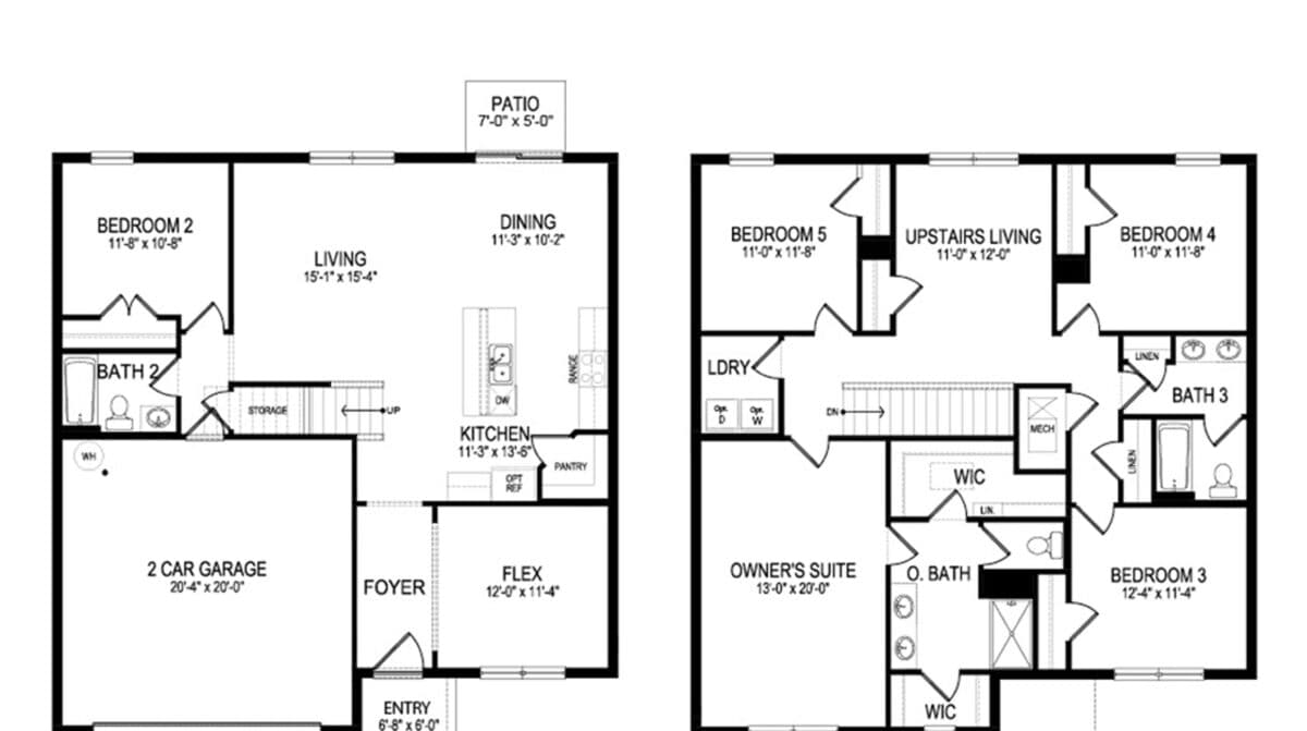 Hayden floor plan