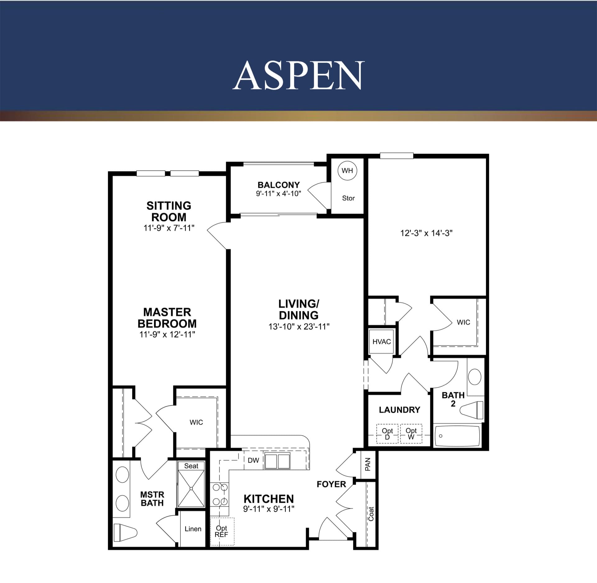 Aspen floor plan