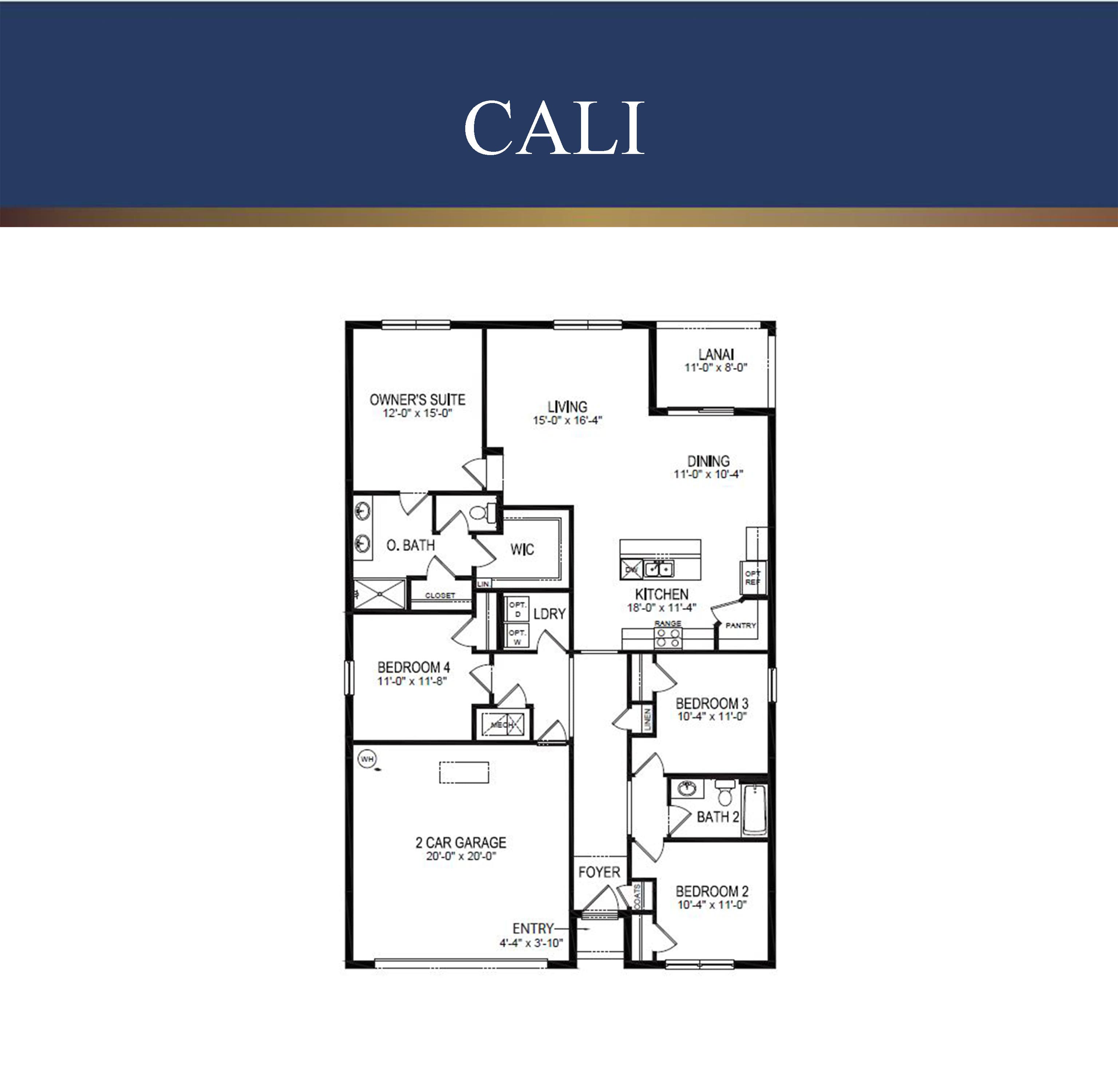 Cali floor plan