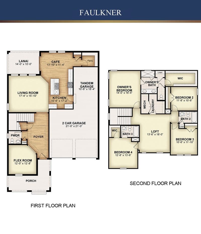 Faulkner floor plan