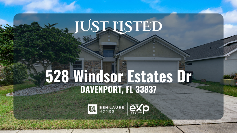 Featured image for “Just Listed in Davenport! – 528 Windsor Estates Dr”
